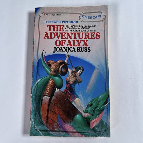 The Adventures Of Alyx 1983 Joanna Russ Vintage Paperback First Timescape - Picture 1 of 6
